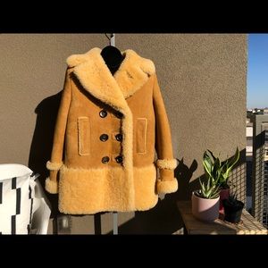 Coach Shearling Coat